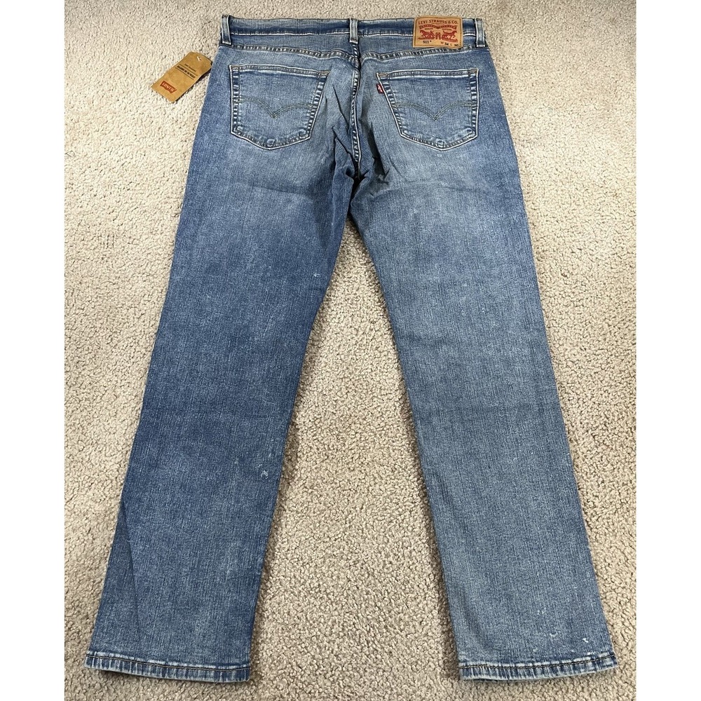 Levi's Classic 511 Slim Fit Flex Stretch Denim Jeans Men's 34x30 True‎ Fit 36x30 - Picture 8 of 13